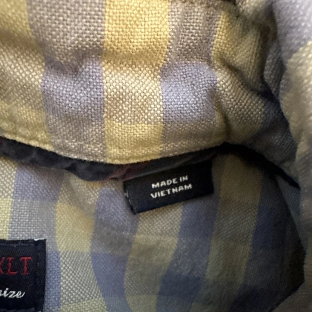 Men's Cremeux XLT Button Down Shirt 100% Cotton‎ Tall